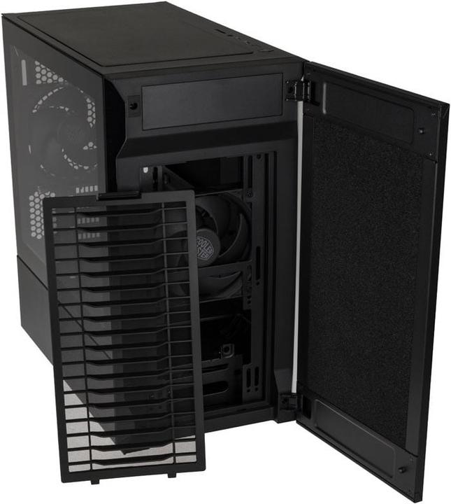 Actual product image Cooler Master PC case Silencio S400 TG (mATX, Mini-ITX)