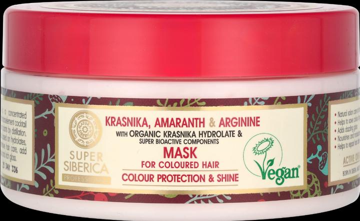 Produktbild Natura Siberica Super Cranberry Amaranth & Arginine Mask for Colored Hair 300ml (300 ml)
