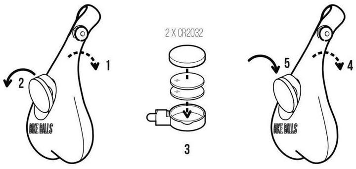 Image du produit Bike Balls Fahrradlampe (10 lm, 10 lm)