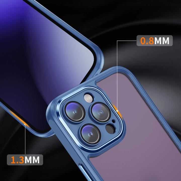 Produktbild Cover-Discount iPhone 15 Pro - Hülle mit Kameraschutz blau (Apple iPhone 15 Pro)