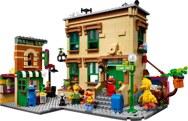 Immagine prodotto LEGO Ideas End-Of-Live Set 123 Sesamstrasse - 21324 NEU! Teile 1367x (21324)