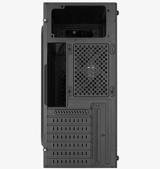 Actual product image AeroCool Talon FRGB Mid Tower Black Case (mATX, Mini-ITX, ATX)