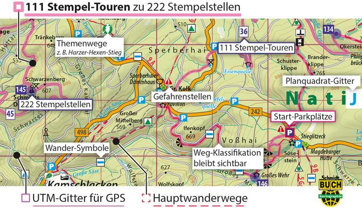 Actual product image Thorsten:Harzer Wandernadel