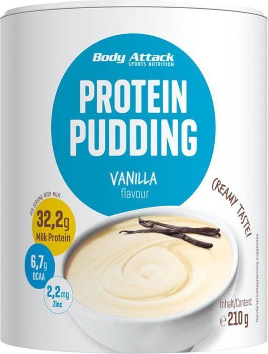 Image du produit Body Attack Protein Pudding (boîte de 210g) (Bourbon Vanilla, 1 pcs, 210 g)