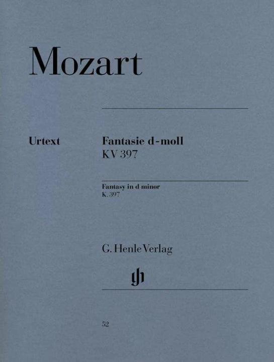 Immagine prodotto Mozart, Wolfgang Amadeus - Fantasia in re minore KV 397 (385g) (Inglese, Francese, Ullrich Scheideler, Wolfgang Amadeus Mozart, 2000)