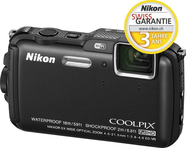 Actual product image Nikon Coolpix AW120 (1/2,3'')