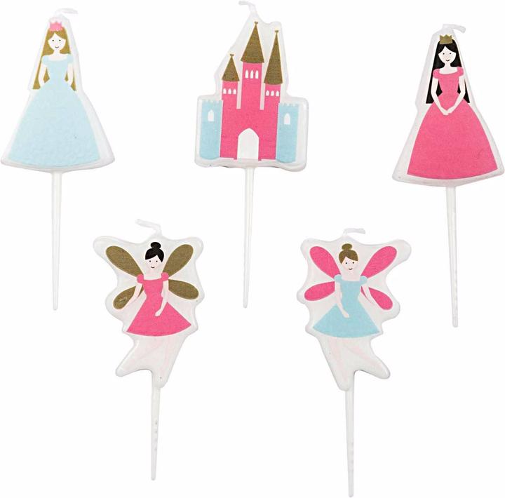 Produktbild Rico Design Kerze Set Prinzessin, 5 Stück (5 Stk.)