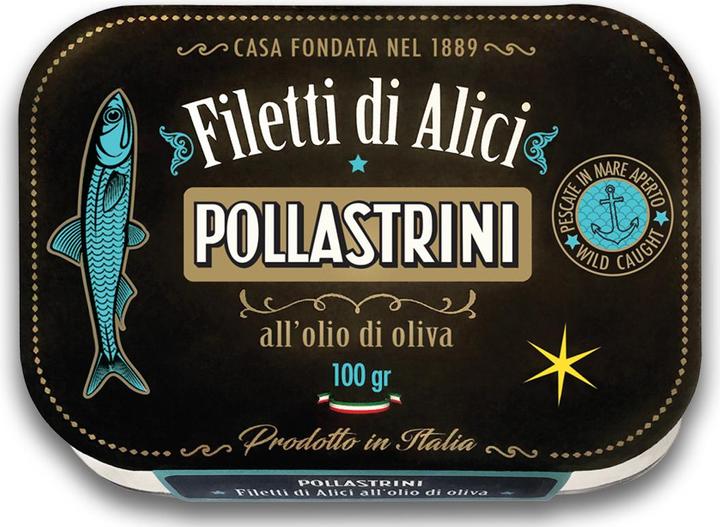 Produktbild Pollastrini Sardellenfilet in Olivenöl (100 g)