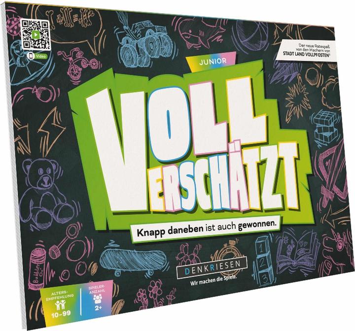 Actual product image Denkriesen VOLL VERSCHÄTZT A4 pad - A close call is a win. - Junior Edition (German)