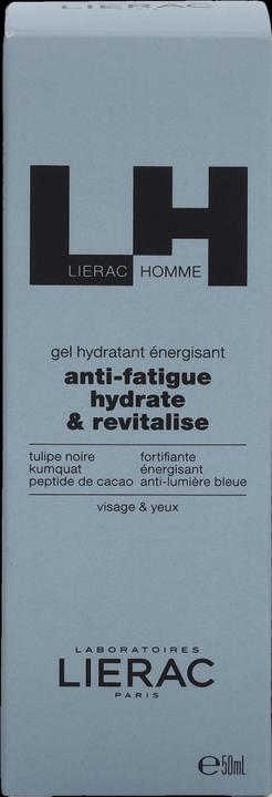 Actual product image Lierac Homme Energising Moisturising Gel (50 ml, Face gel)