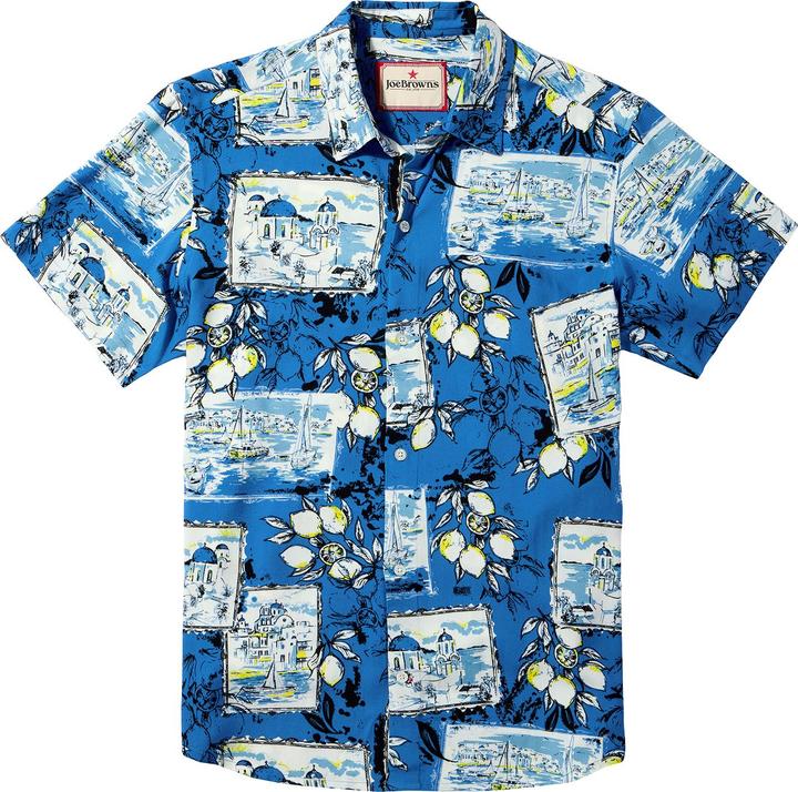 Produktbild Joe Browns Postcard Print Summer Holiday Short Sleeve Shirt (S)