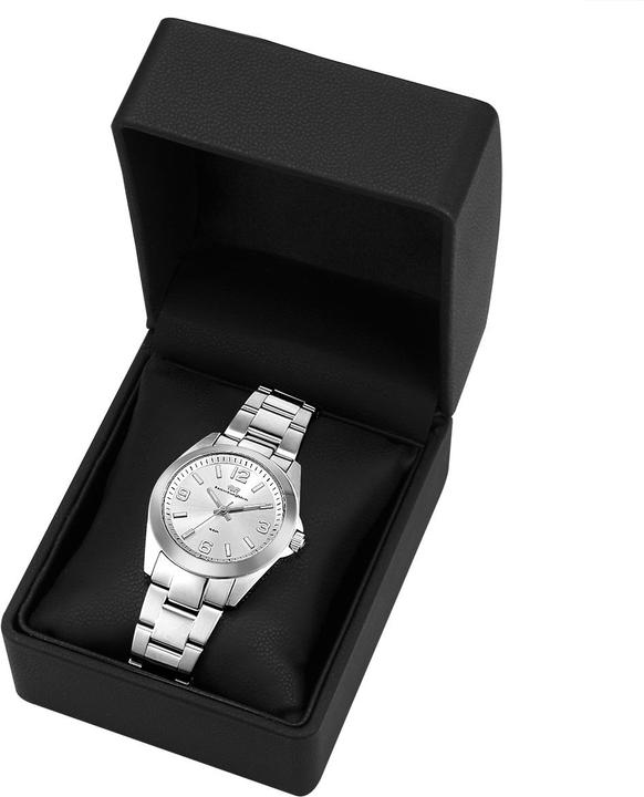 Actual product image Ladies Quartz Watch Majestia Stainless Steel Silver - 32444 (Analogue wristwatch, 37.50 mm)