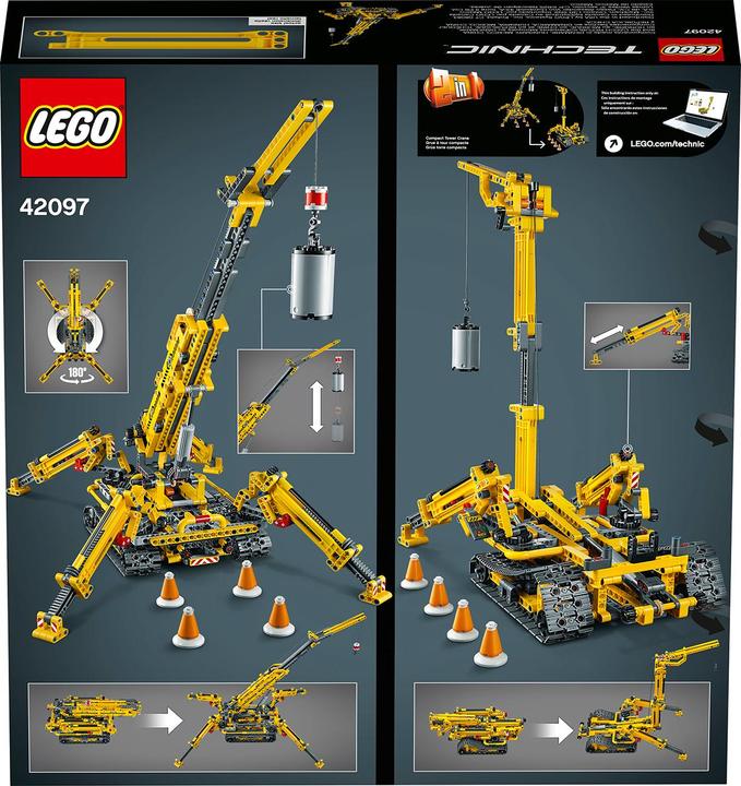 Produktbild LEGO Spinnenkran (42097, LEGO Technic)