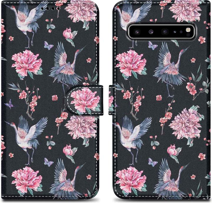 Kranich & Blumen No. 9