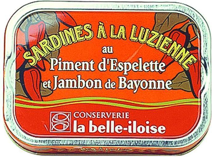 Actual product image La Belle Iloise Sardines a la Luzienne (100 g)