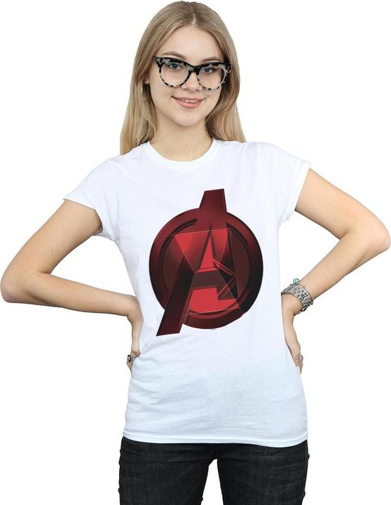Immagine prodotto Femme/Les femmes Vedova Nera Film Avengers Logo - Maglietta in cotone (S)