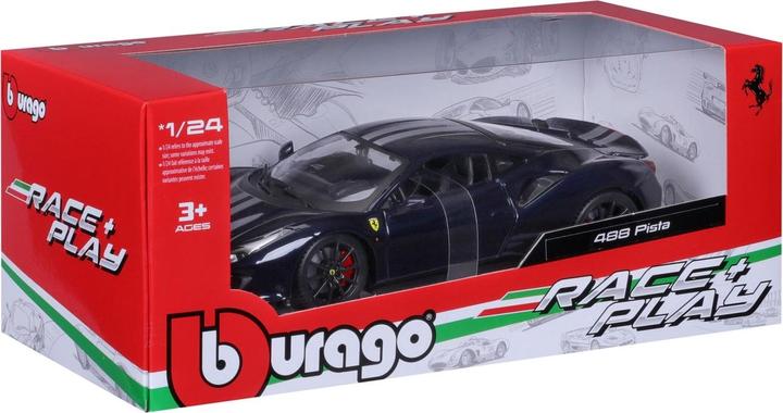 Immagine prodotto Bburago Ferrari R&P 488 Pista 1/24 blu