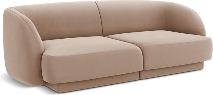 Image du produit Micadoni Bouclé Canapé, "Miley", 2 Places, 180x90x70Fabriqué en Europe (2 places, 3 places, 4 places)