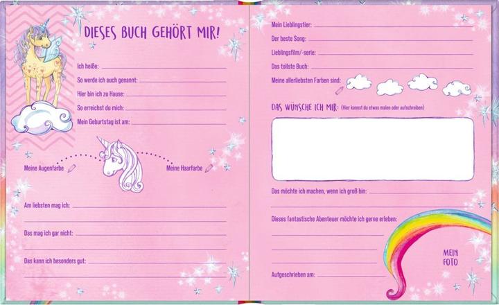 Produktbild Freundebuch: Einhorn-Paradies (Deutsch, Monika Finsterbusch, 2020)