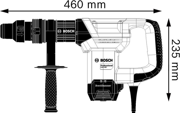 Image du produit Bosch Professional GSH 500 (Fonctionnement sur secteur)