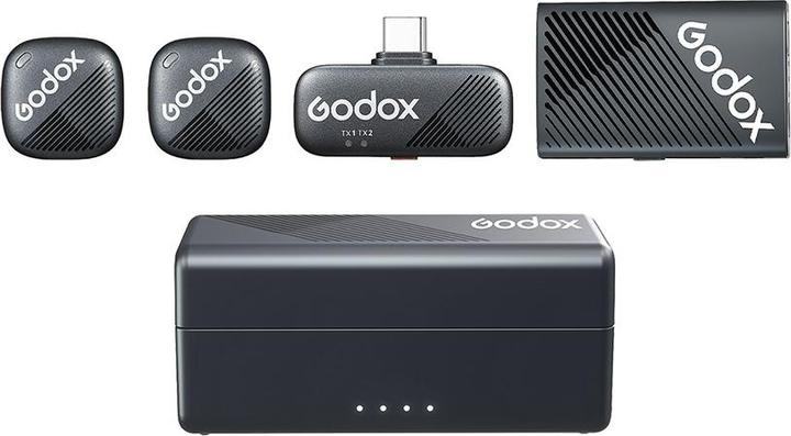 Image du produit Godox Cube C Combo Kit1 2.4GHz Wireless Microphone System
