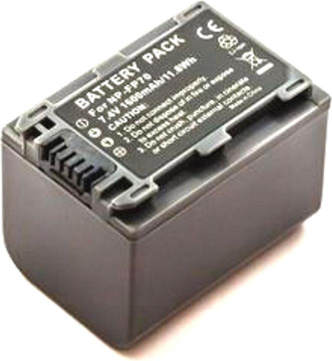 Actual product image AGI 20700 Camera/Camcorder Battery Lithium-Ion (Li-Ion) 1500 mAh (Rechargeable battery)
