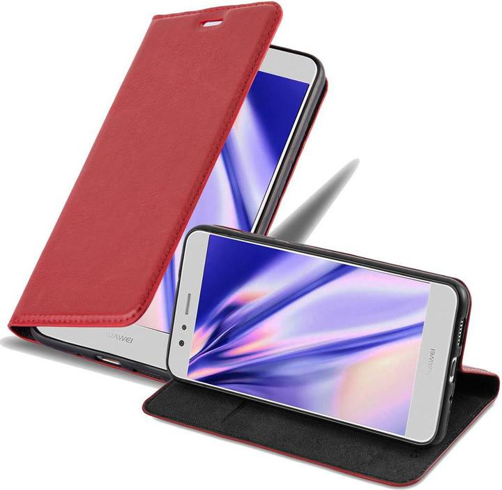 Actual product image Cadorabo Case Book Invisible Magnet (Huawei P10 Lite)