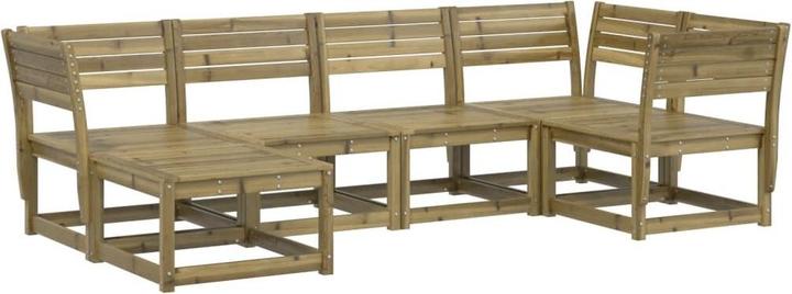 Produktbild VidaXL 6-tlg. Garten-Sofagarnitur Imprägniert