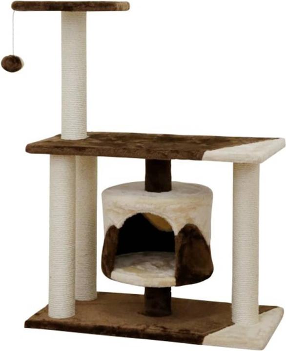 Actual product image Kerbl Jade Pro 70 x 35 x 96 cm brown/beige (96 cm, Beige, Brown)