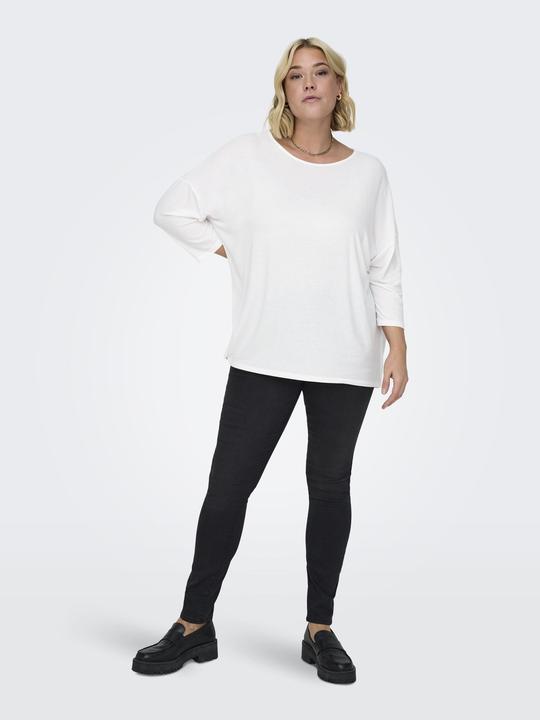 Immagine prodotto Only Top curvy dalla vestibilità ampia con maniche a 3/4 Top (54)