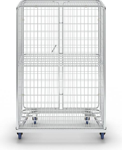 Image du produit kaiserkraft Bac roulant antivol, emboîtable (500 kg)