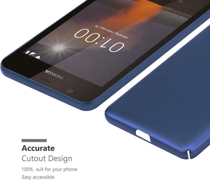 Produktbild Cadorabo Hard Cover Matt Metall Cover (Nokia 1)