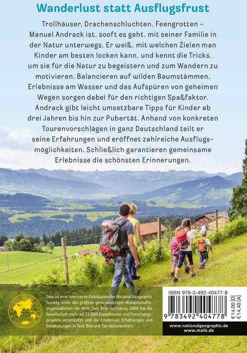 Immagine prodotto Mit Kindern wandern (Tedesco, Manuel Andrack, 2018)