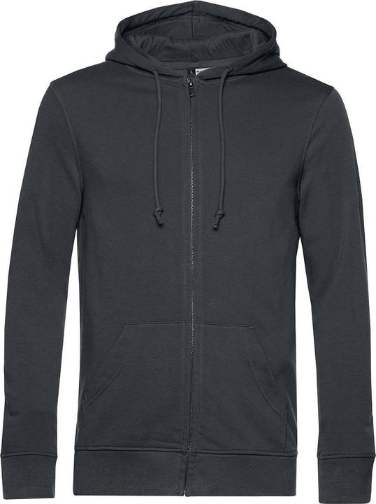 Actual product image B&C Organic Hoodie With Zipper (M)