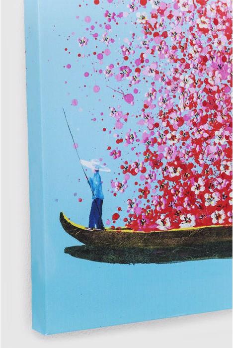 Actual product image Kare Design Image Touched Flower Boat 100x80cm (80 x 100 cm)