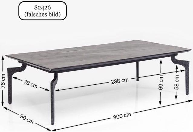Produktbild Kare Design Tisch Bug 300x90cm (300 x 90 cm)