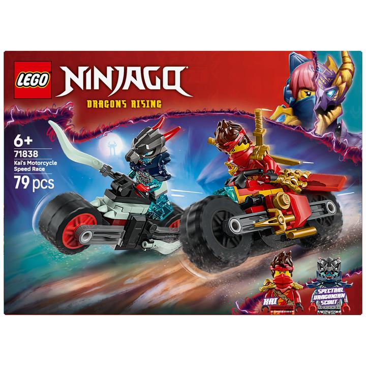 Produktbild LEGO Kais Motorradrennen (71838, LEGO Ninjago)