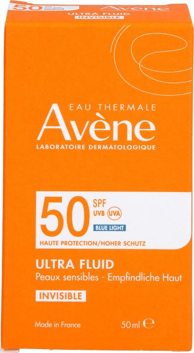Avène Ultra Fluid Invisible LSF 50, 50 ml Creme (50 ml, SPF 50)