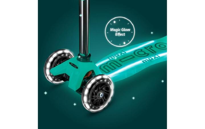 Immagine prodotto Micro Scooter Maxi Deluxe Glow LED Plus Jelly Green