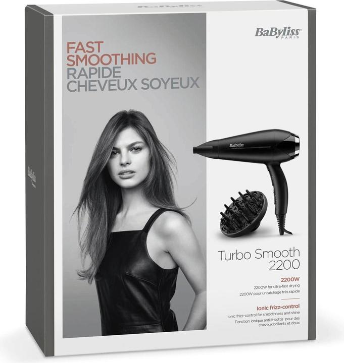 Actual product image BaByliss Turbo Smooth 2200W D572DCHE