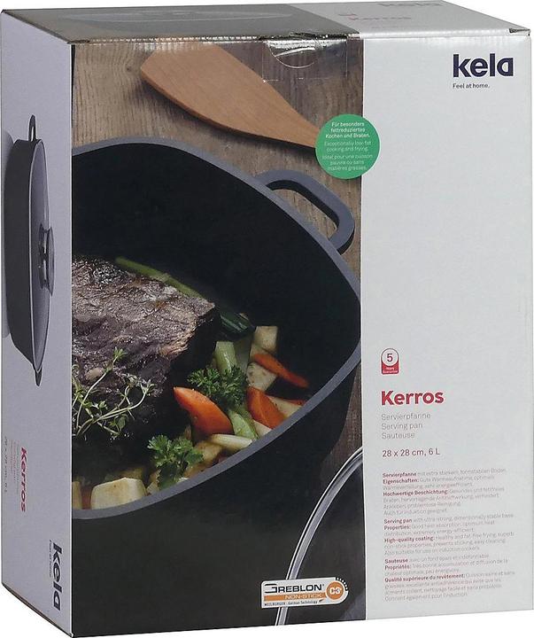 Immagine prodotto Kela Kerros (Padella per friggere, Alluminio)