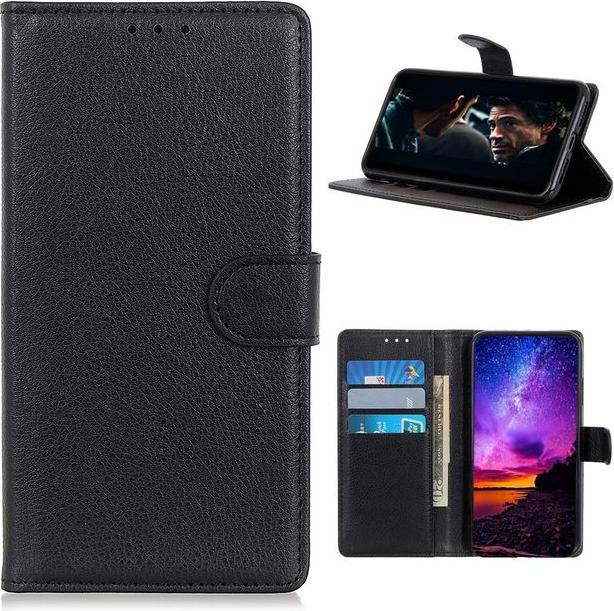 Produktbild MU Classic Litchi Leder Bookcover Series (Realme 7)