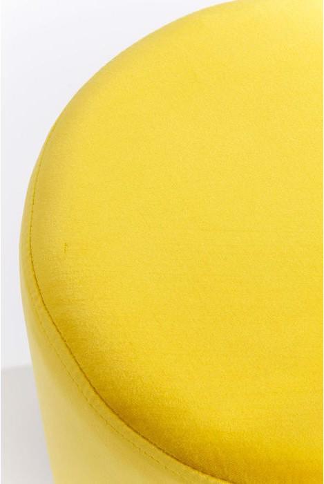 Actual product image Kare Design Stool Cherry Yellow Brass Ø35cm