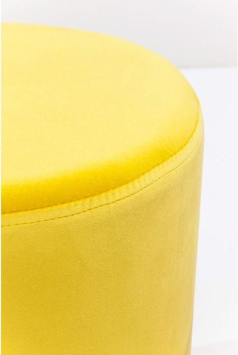 Actual product image Kare Design Stool Cherry Yellow Brass Ø35cm