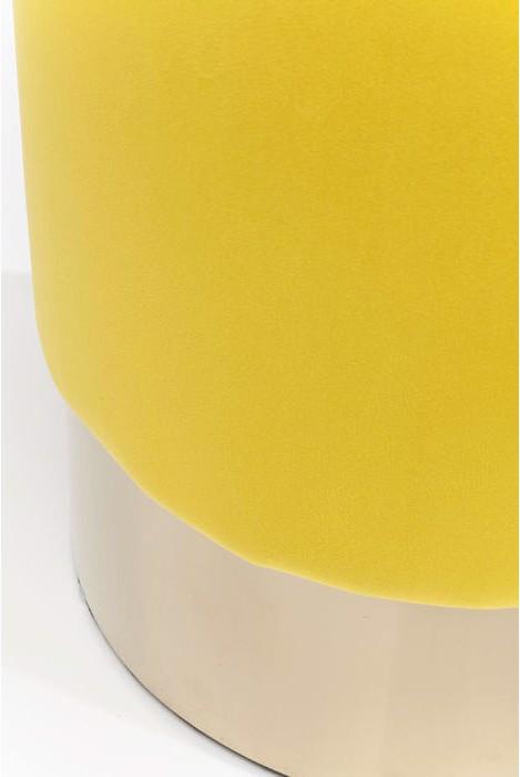 Actual product image Kare Design Stool Cherry Yellow Brass Ø35cm