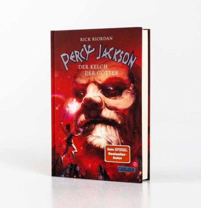 Actual product image Percy Jackson 6: The Cup of the Gods (Rick Riordan., German)