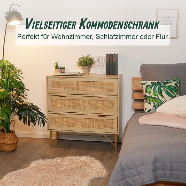 Actual product image Relaxdays Kommode (80 x 42 x 80 cm)
