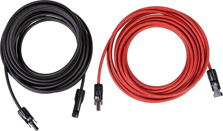 Furber.power Câble de connexion 4 mm² avec connecteur compatible, kit, 10 m (Câble solaire)