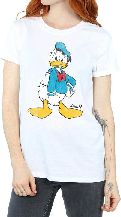 Immagine prodotto Disney Maglietta Boyfriend in cotone di Paperino arrabbiato (XXL)
