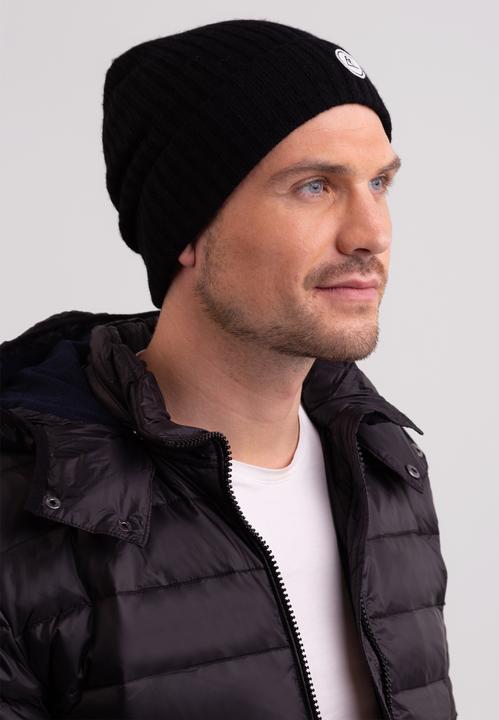 Image du produit Cash-Mere Kaschmir Fine Rib Mütze (Taille unique)